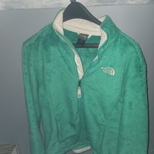 The North Face Green Fleece Jacket